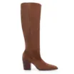 Bota Western Couro Camurça Marrom - imagem 3