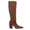 Bota Western Couro Camurça Marrom - imagem 3