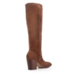 Bota Western Couro Camurça Marrom - imagem 4