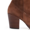 Bota Western Couro Camurça Marrom - imagem 8