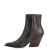 Bota Western Couro Estonado Marrom - imagem 5