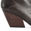 Bota Western Couro Estonado Marrom - imagem 8