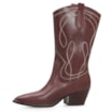Bota Western Couro Marrom - imagem 5