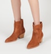 Bota Western Couro Marrom - imagem 2