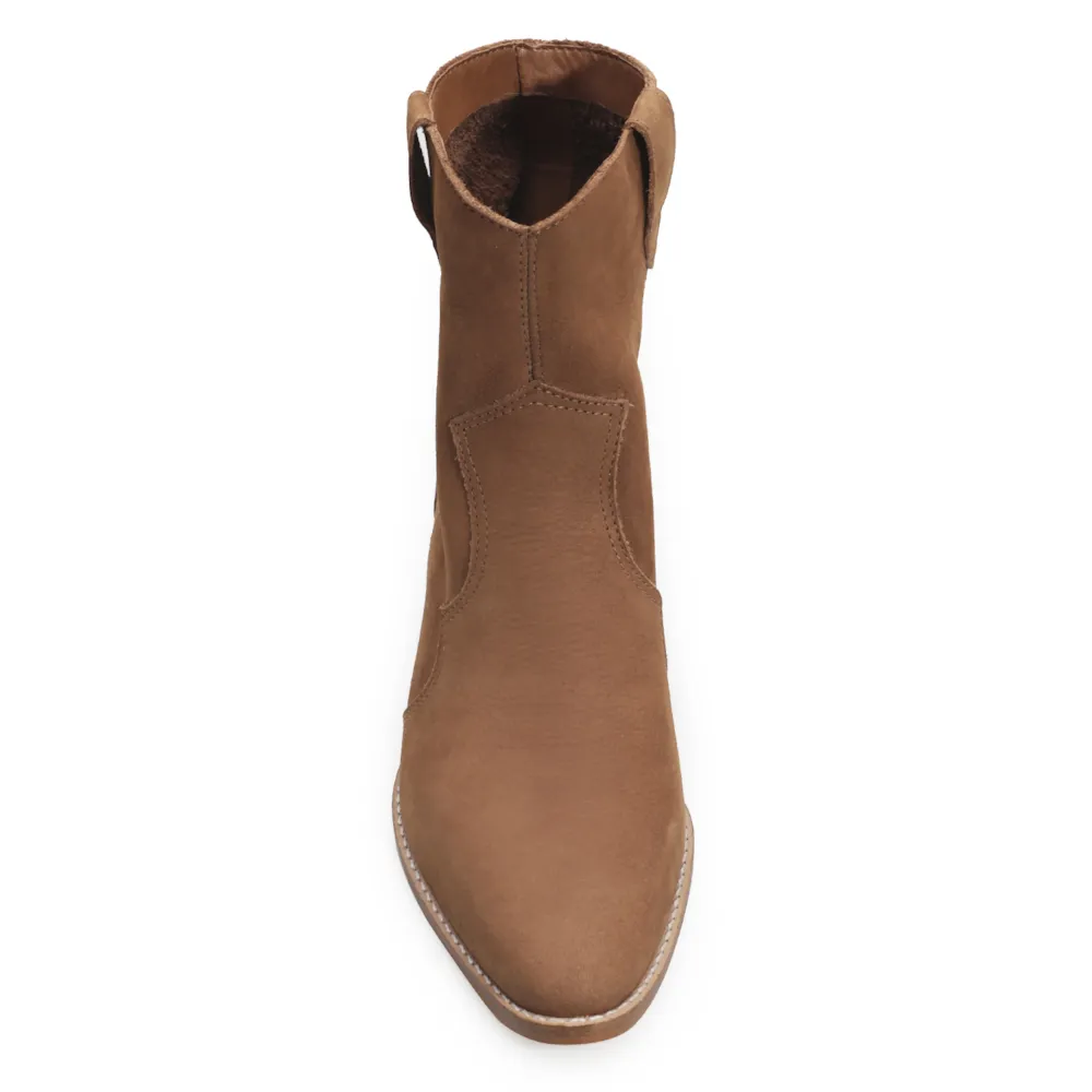 Bota Western Couro Marrom - imagem 6