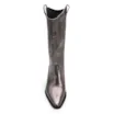 Bota Western Couro Prata - imagem 6