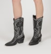 Bota Western Couro Preto - imagem 2