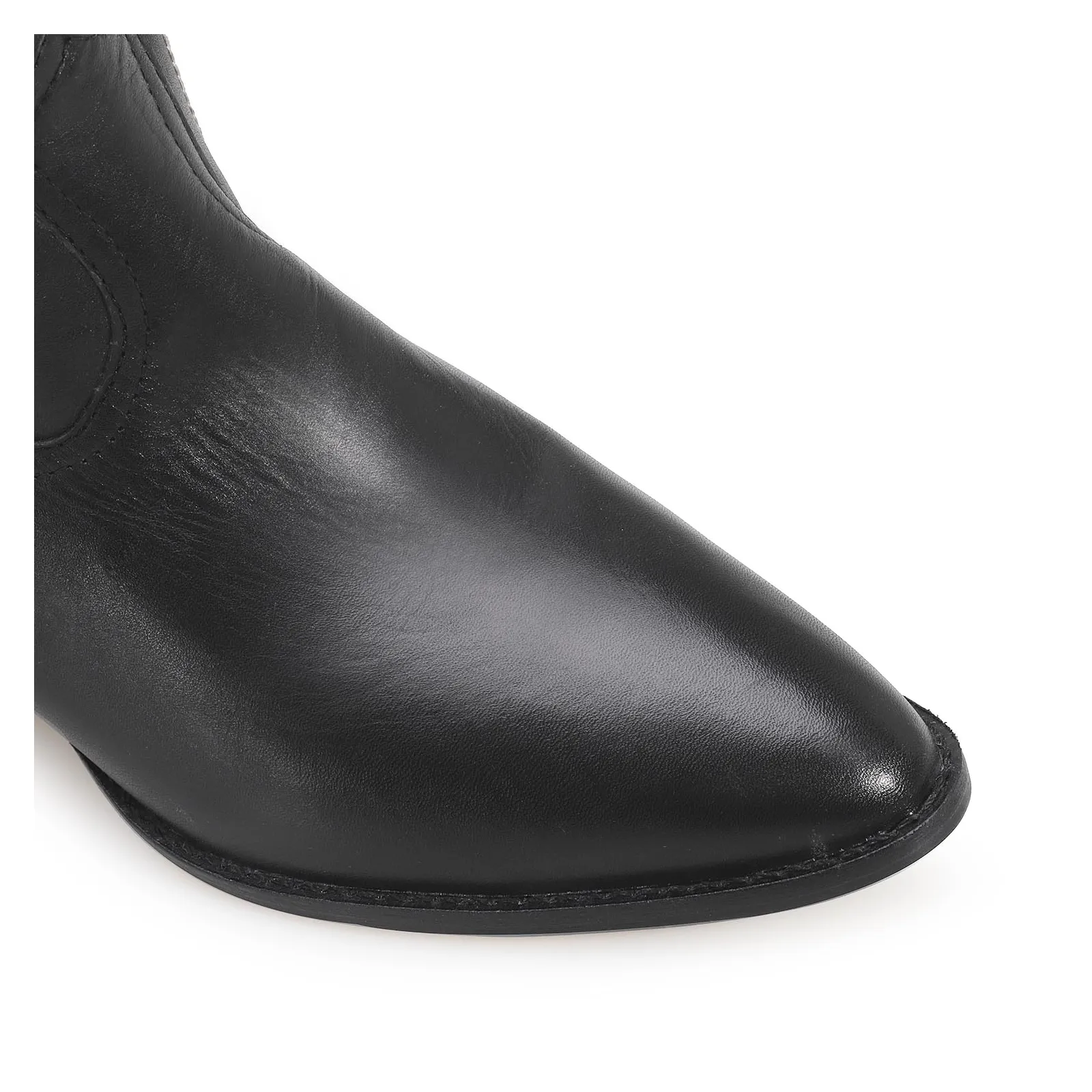 Bota Western Couro Preto