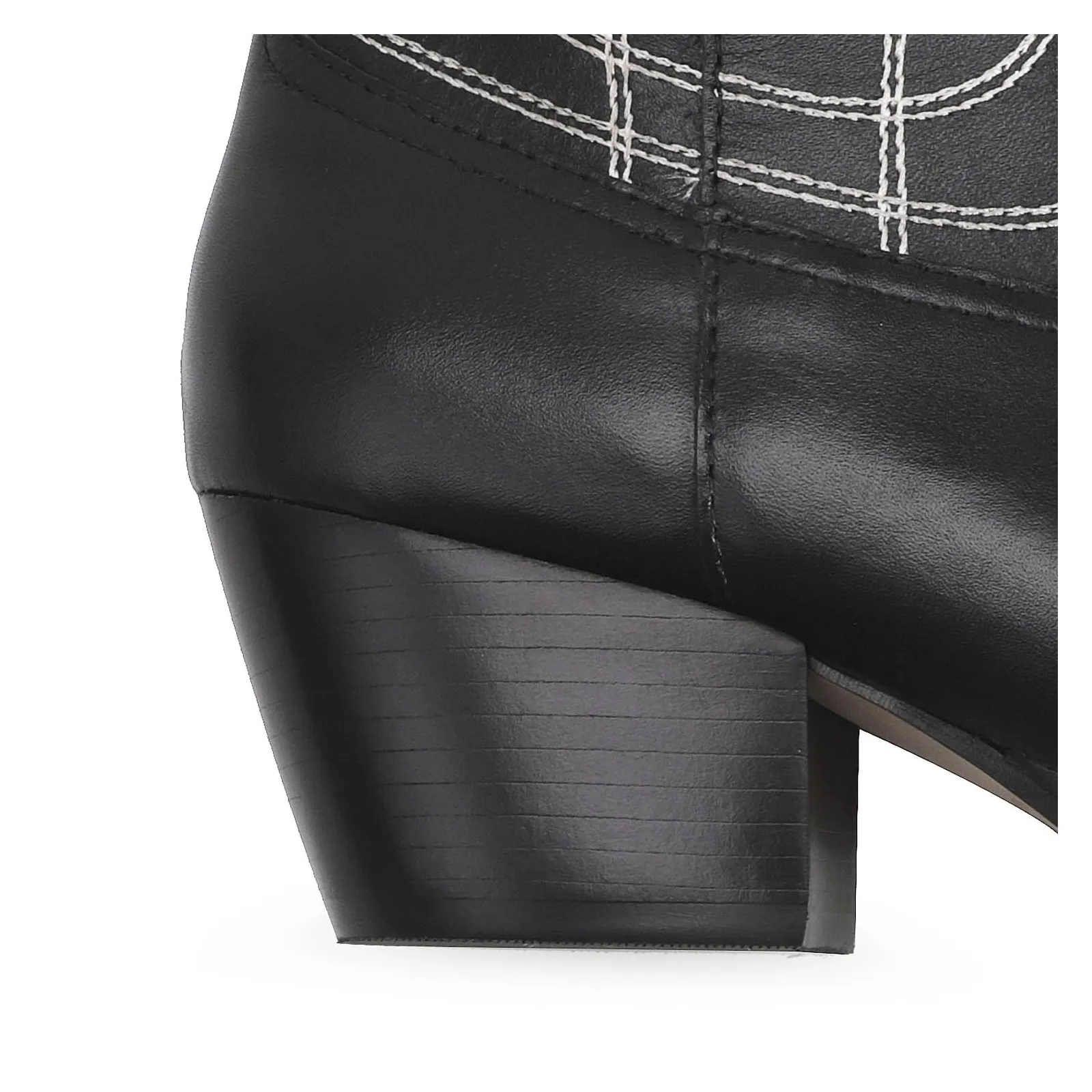 Bota Western Couro Preto