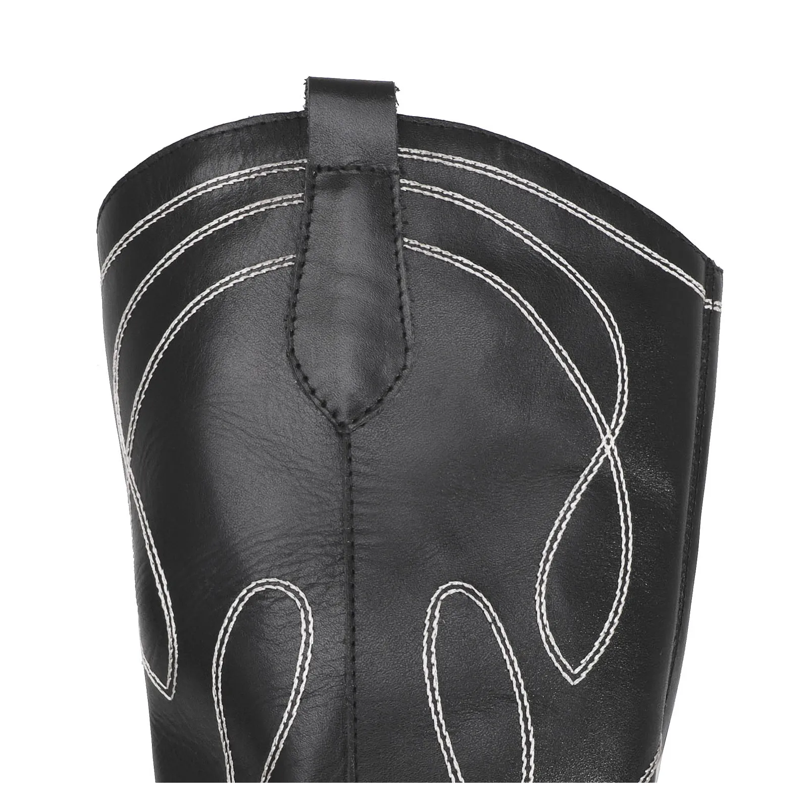 Bota Western Couro Preto