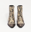Bota Western Couro Python/Prata - imagem 5