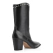 Bota Western Rebites Couro Preto - imagem 3