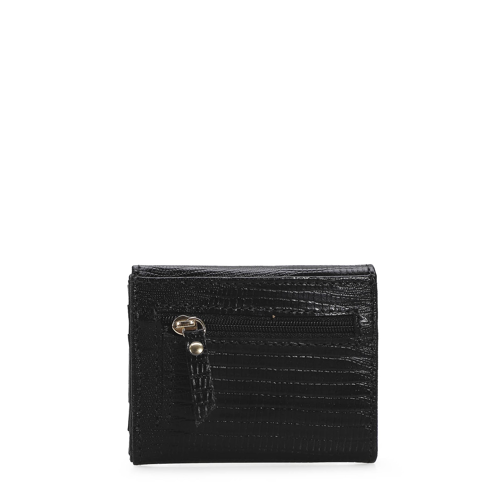 Carteira Couro Lezard Preto