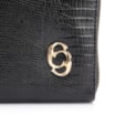 Carteira Couro Lezard Preto - imagem 6