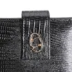 Carteira Couro Lezard Preto - imagem 5