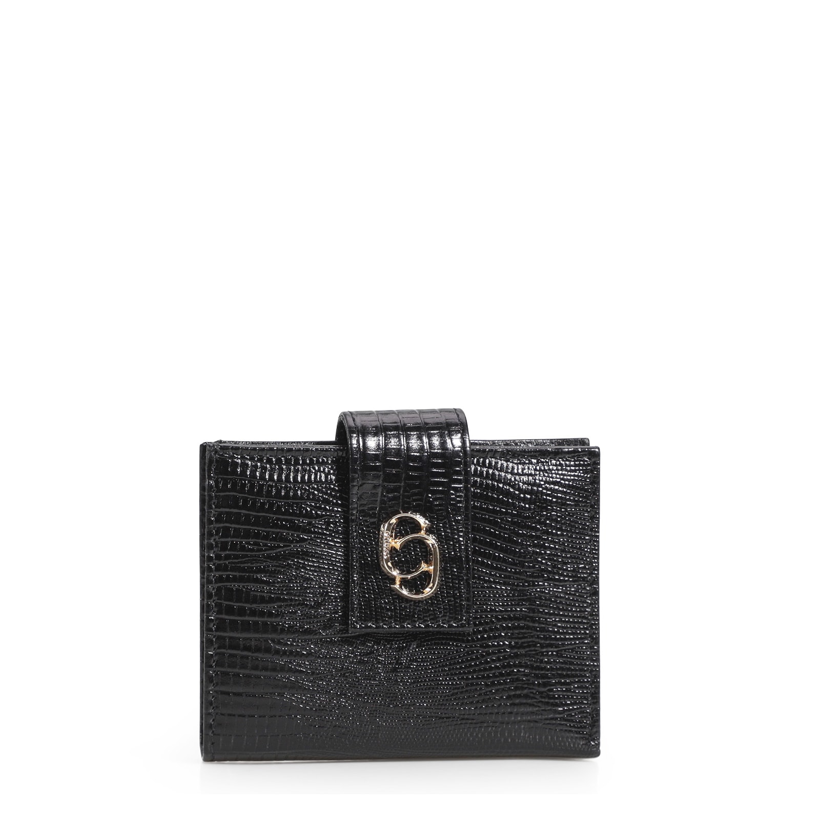 Carteira Couro Lezard Preto