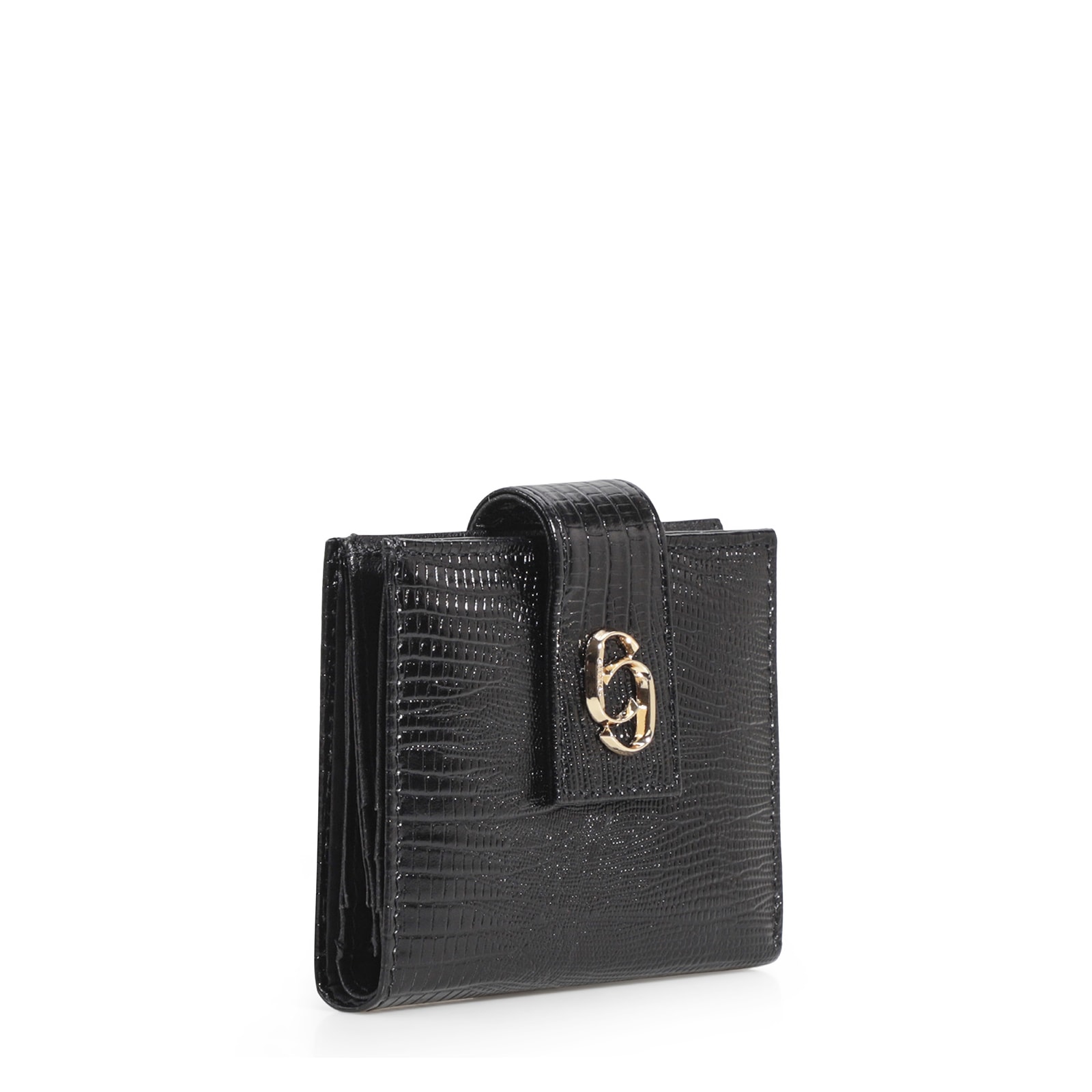 Carteira Couro Lezard Preto