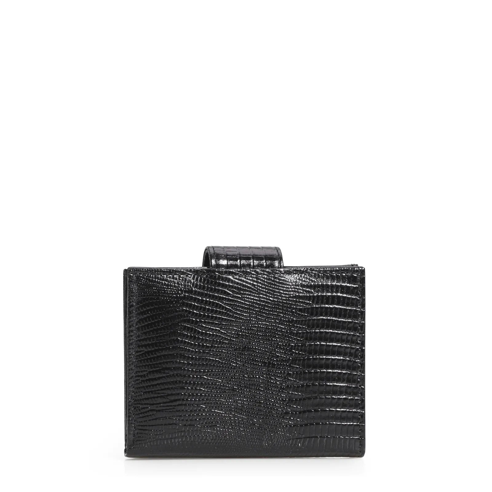 Carteira Couro Lezard Preto
