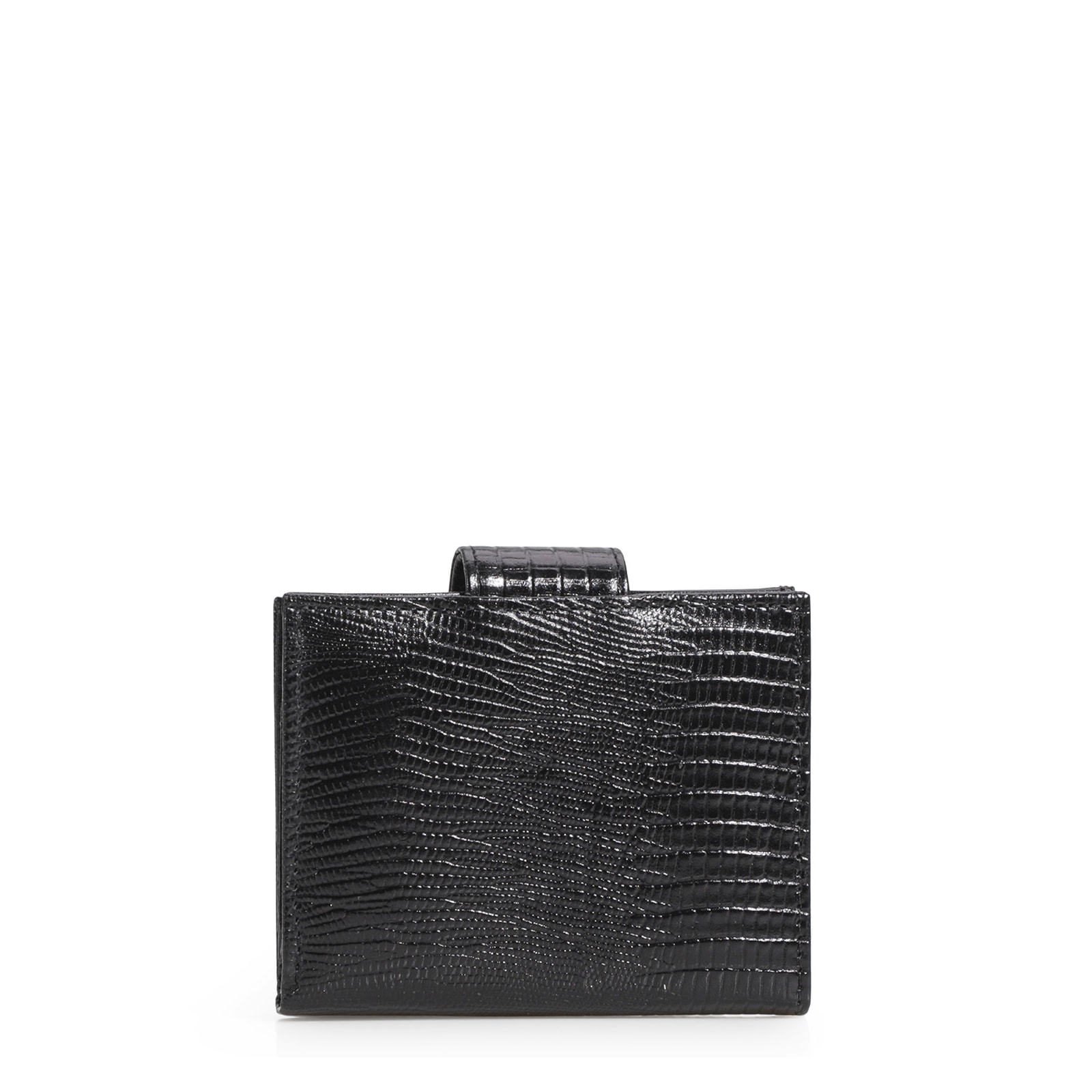 Carteira Couro Lezard Preto