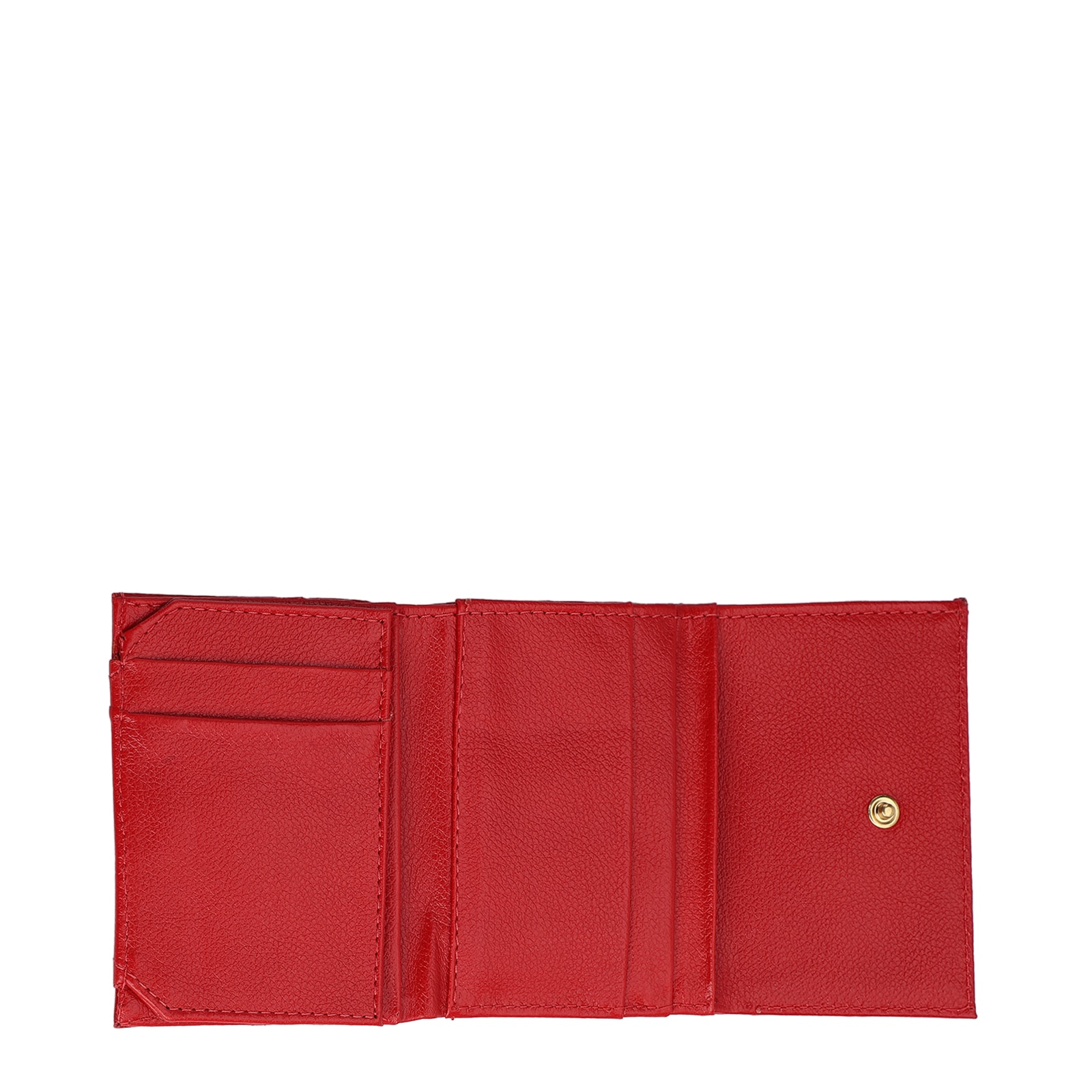 Carteira Couro Lezard Vermelho
