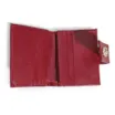 Carteira Couro Lezard Vermelho - imagem 4