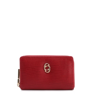 COURO LEZARD VERMELHO