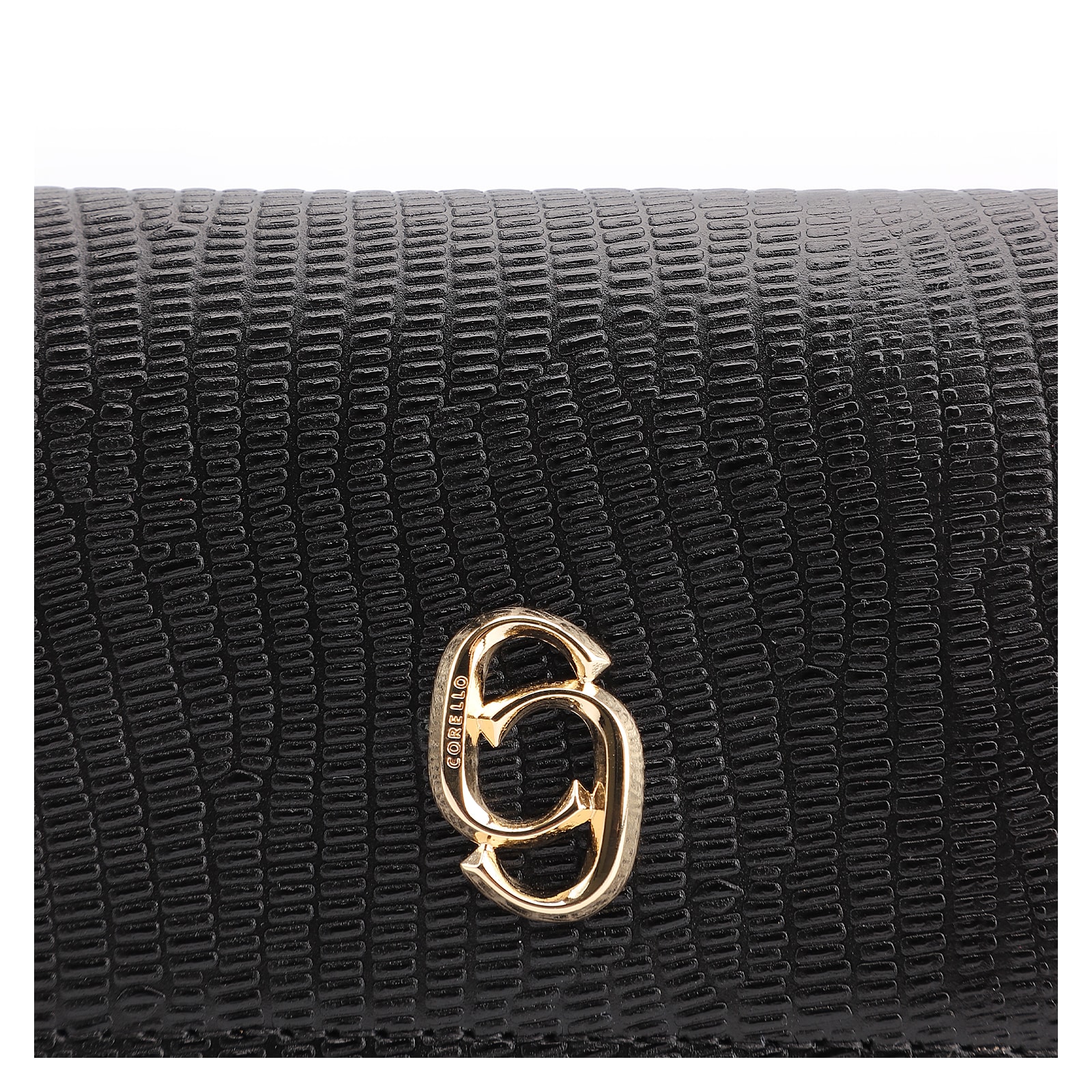 Carteira Couro New Lezard Preto