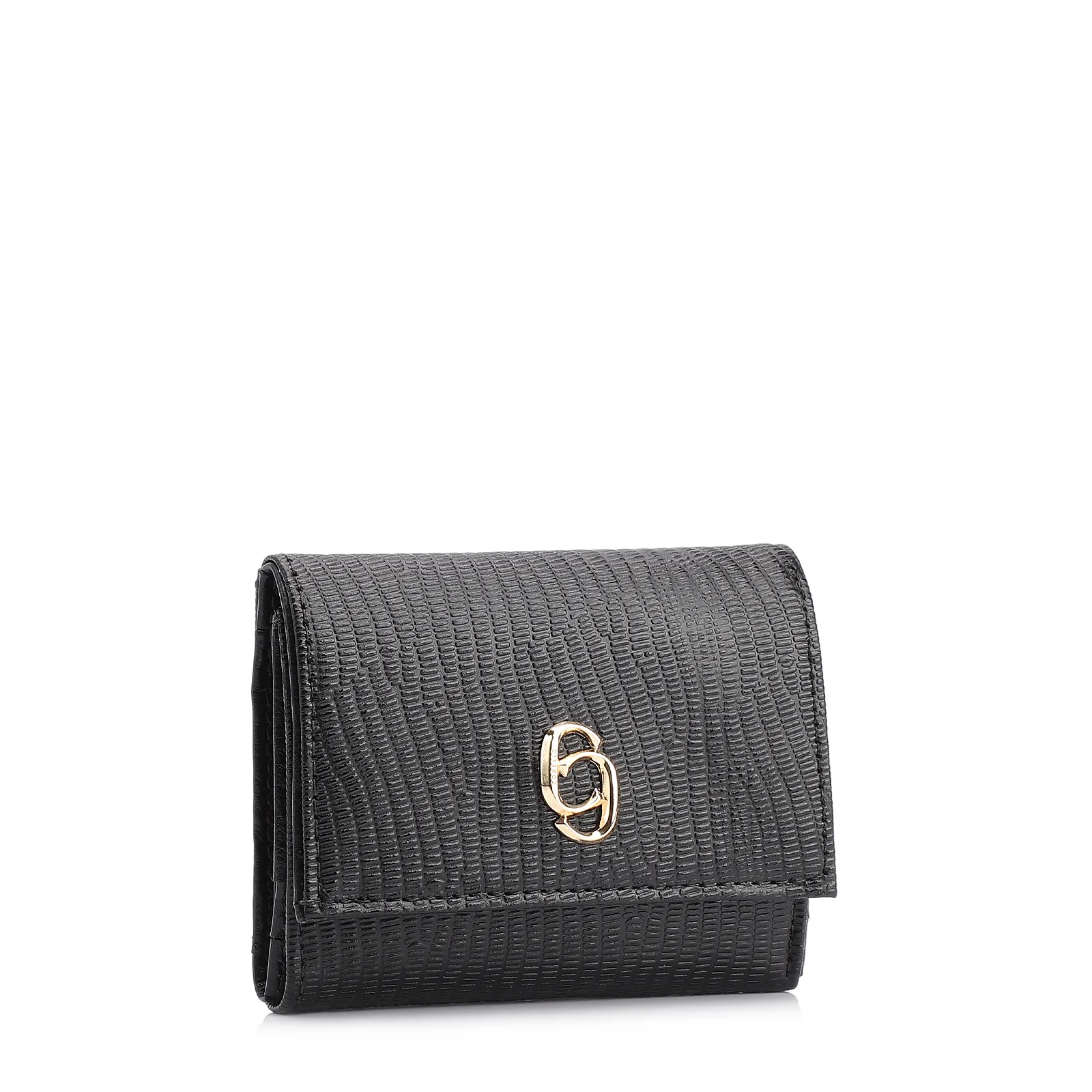 Carteira Couro New Lezard Preto