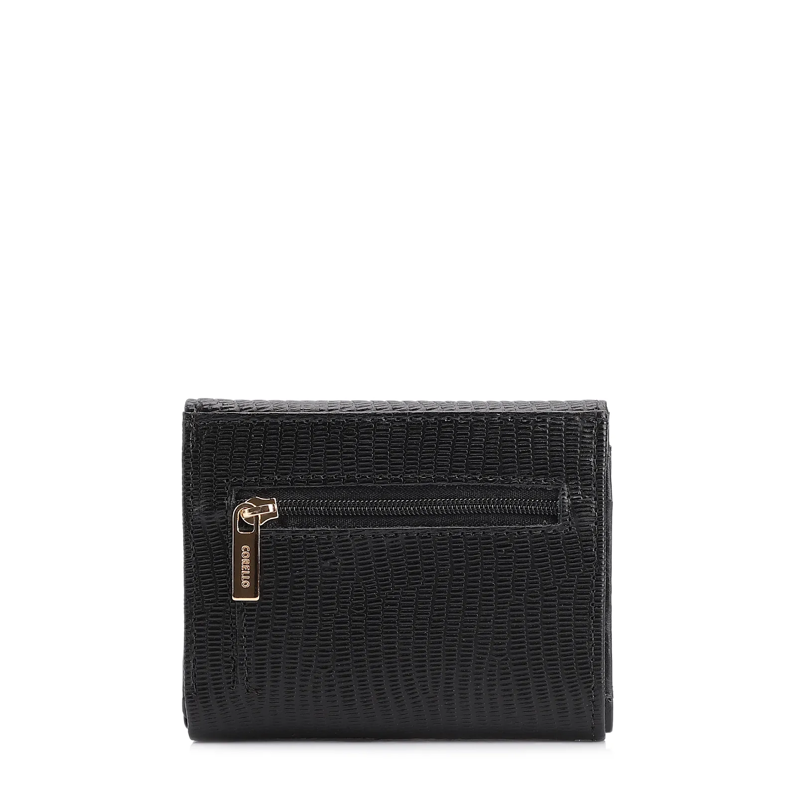 Carteira Couro New Lezard Preto