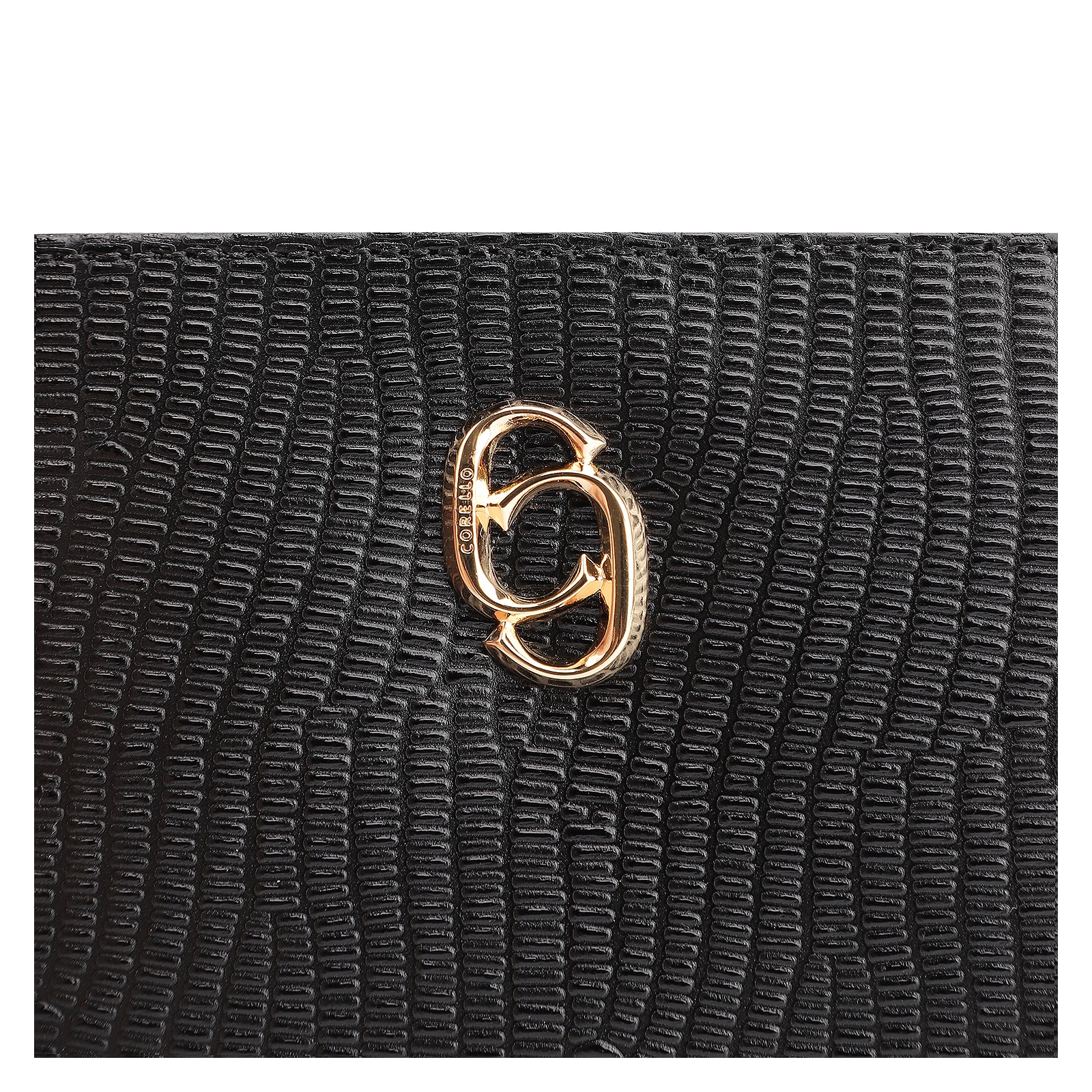 Carteira Couro New Lezard Preto