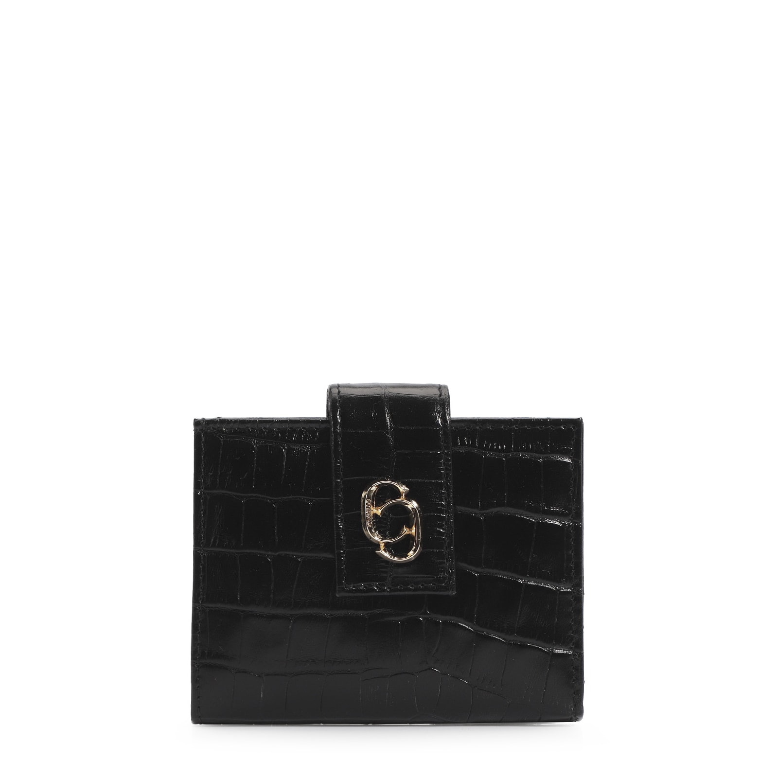 Carteira Croco Preto