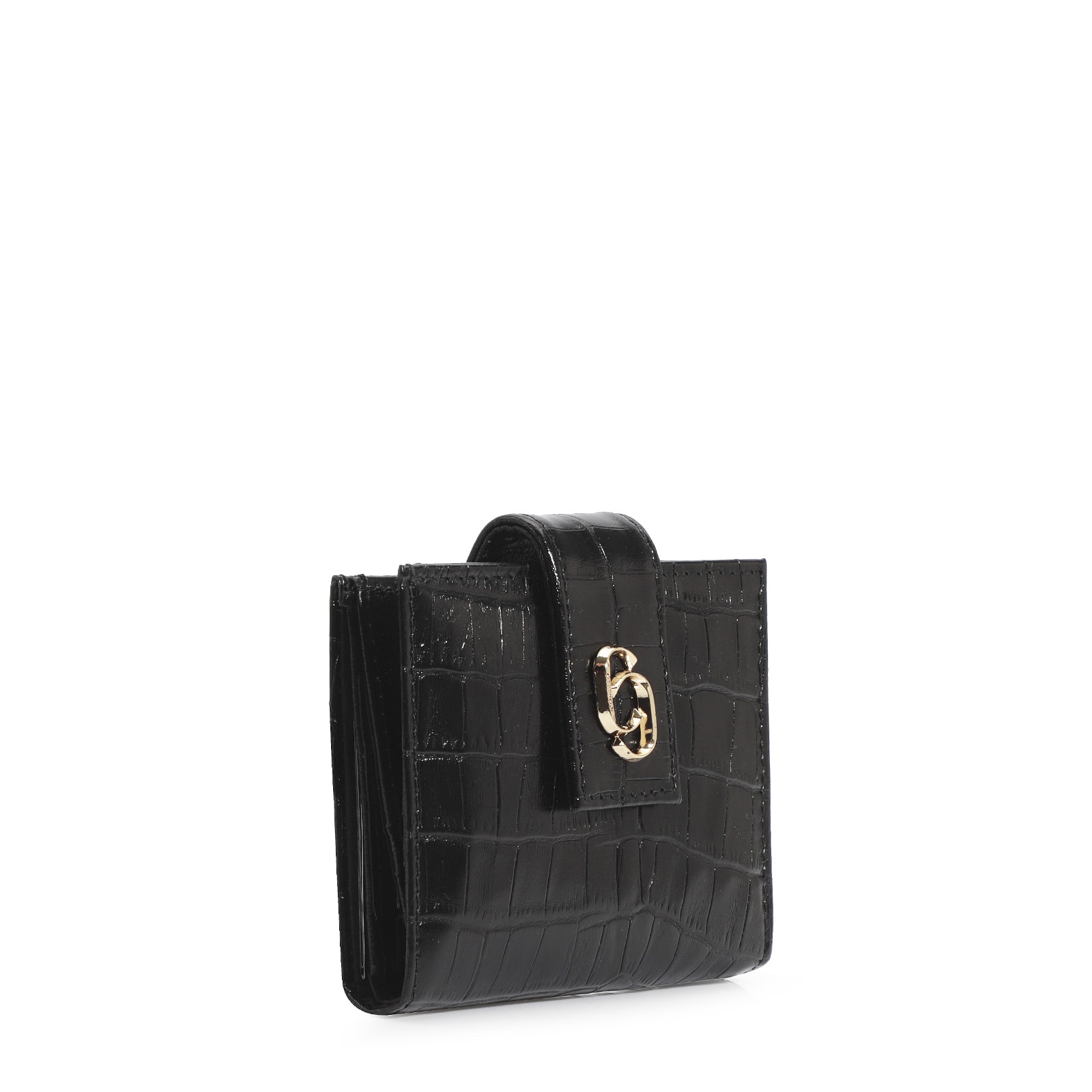 Carteira Croco Preto
