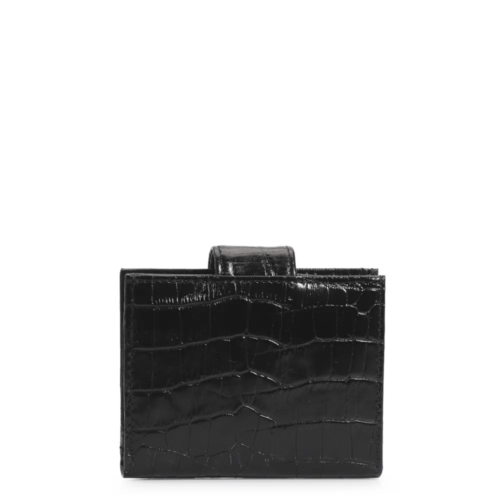 Carteira Croco Preto - imagem 3