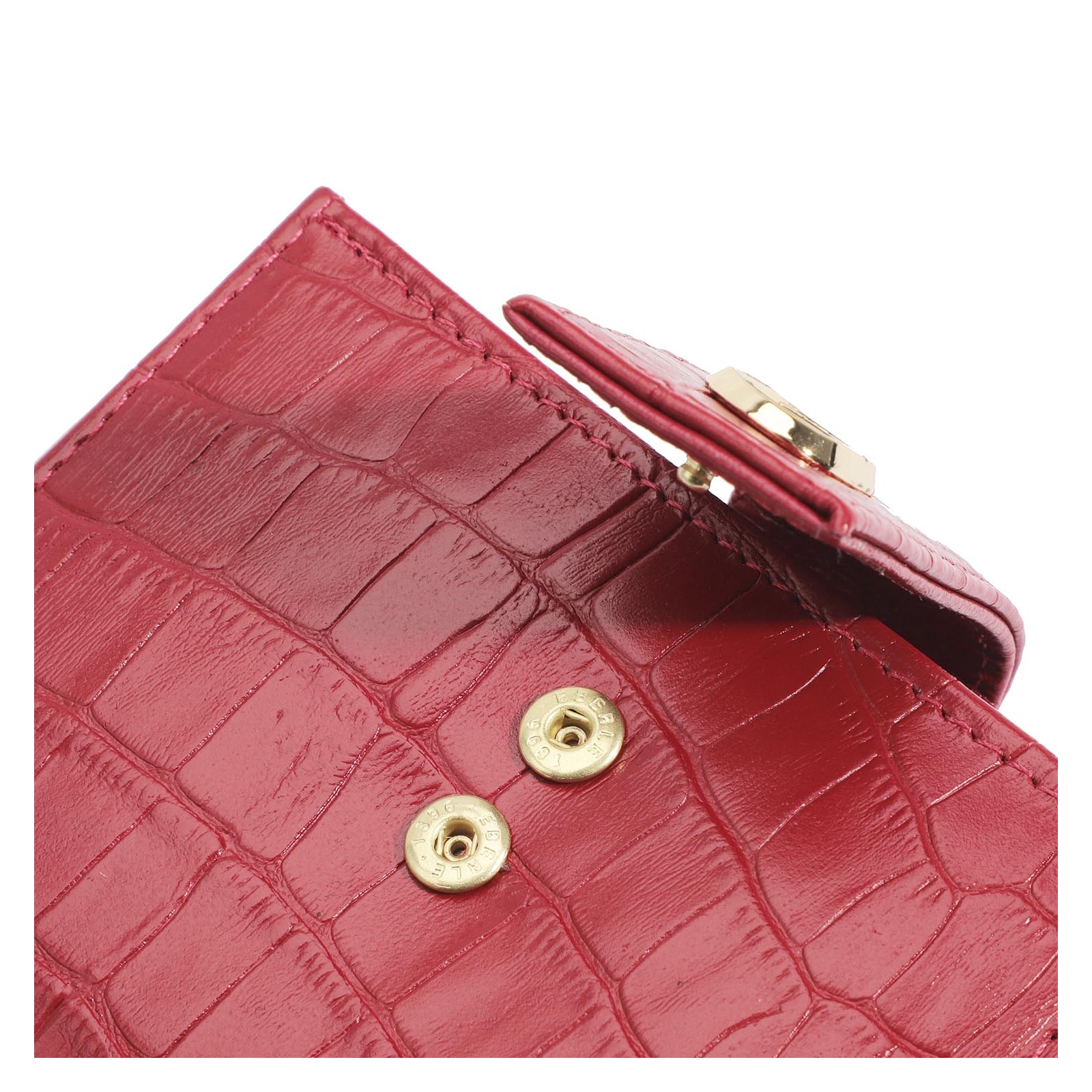 Carteira Croco Vermelho
