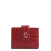 Carteira Croco Vermelho - imagem 1