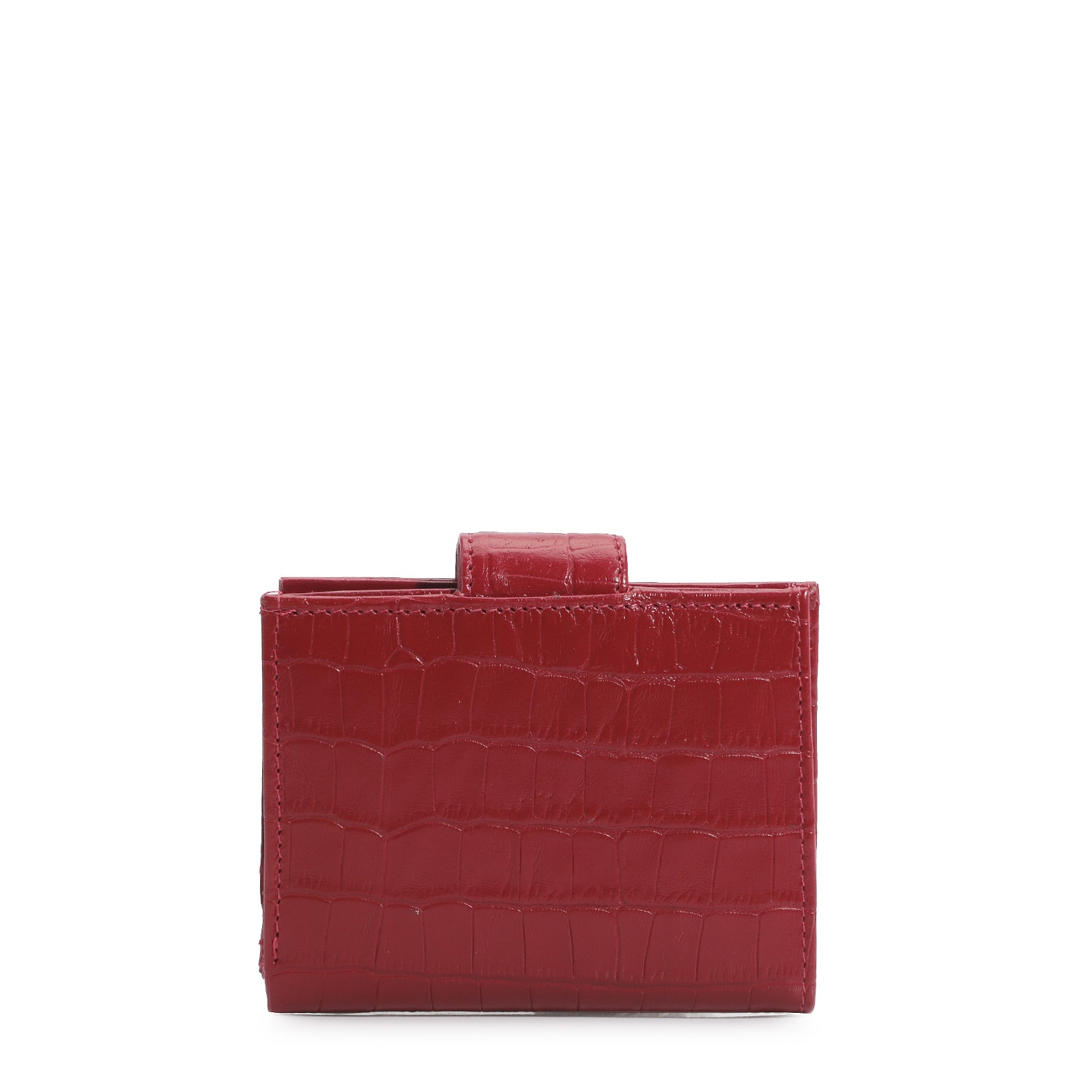 Carteira Croco Vermelho