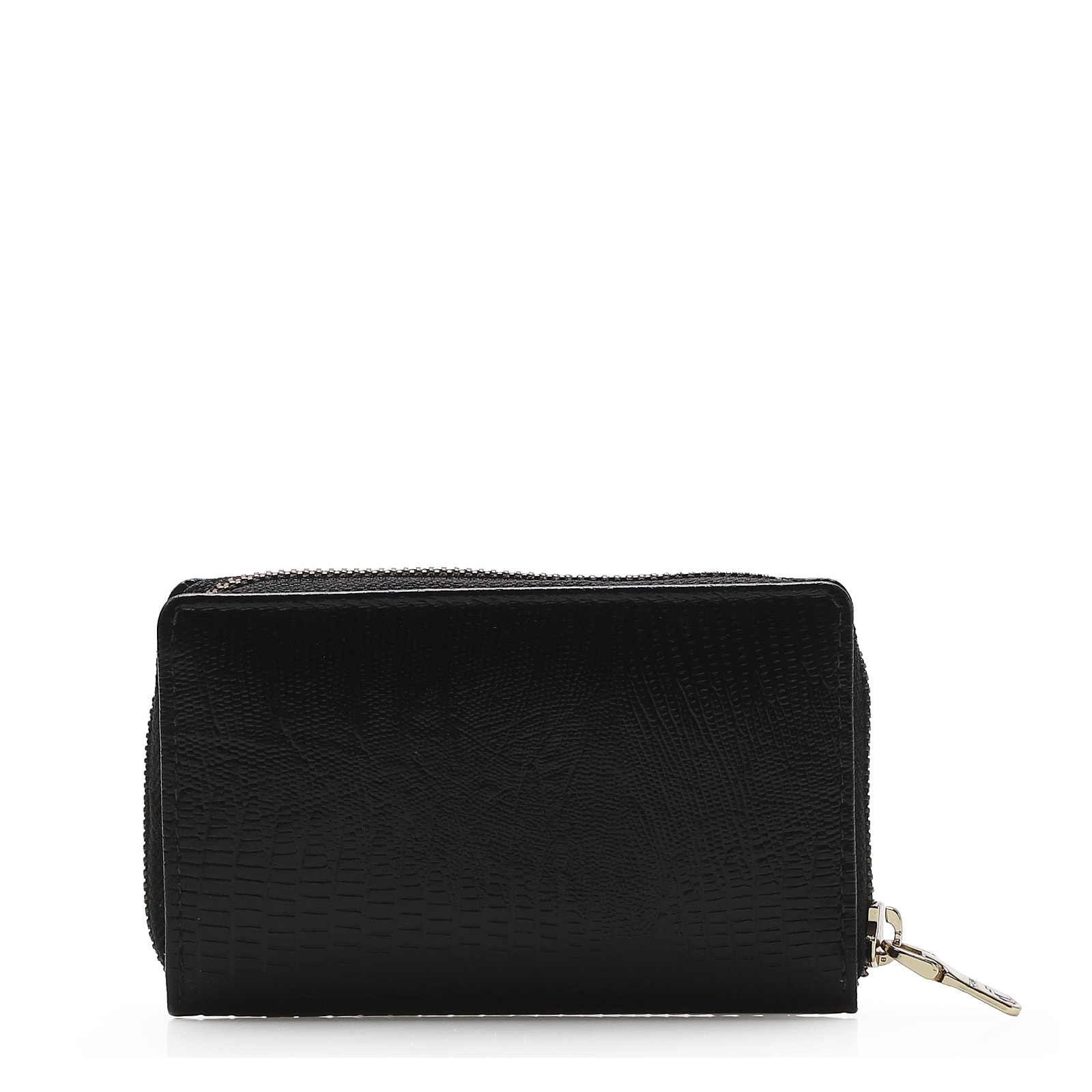 Carteira Feminina Couro Lezard Preto