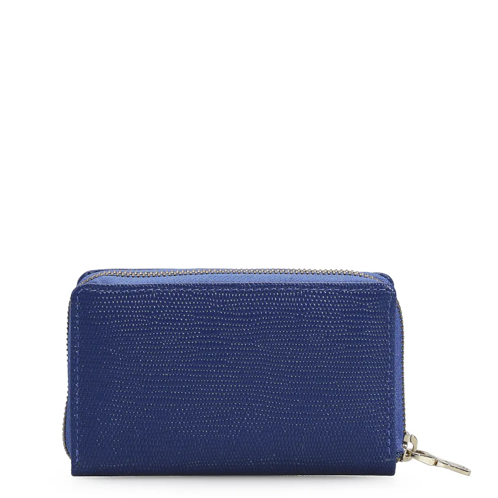 Carteira Feminina Mini Lezard Azul - imagem 3