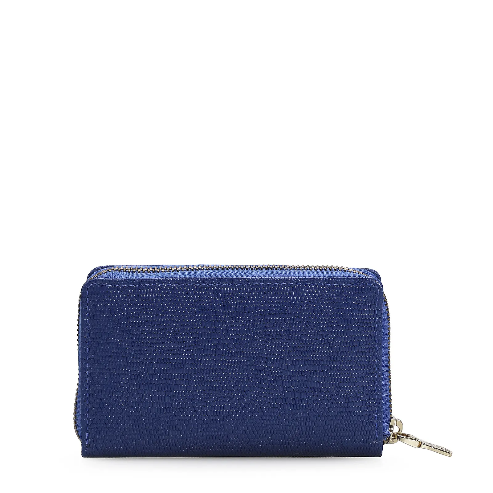 Carteira Feminina Mini Lezard Azul