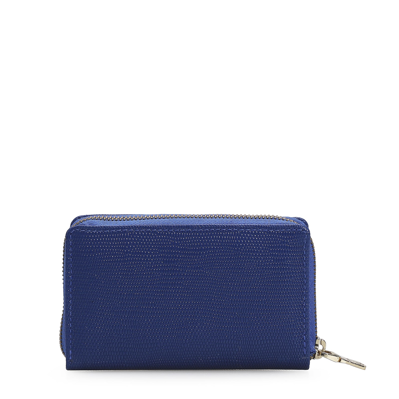 Carteira Feminina Mini Lezard Azul