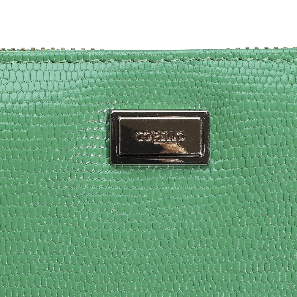 Carteira Feminina Mini Lezard Verde - imagem 5