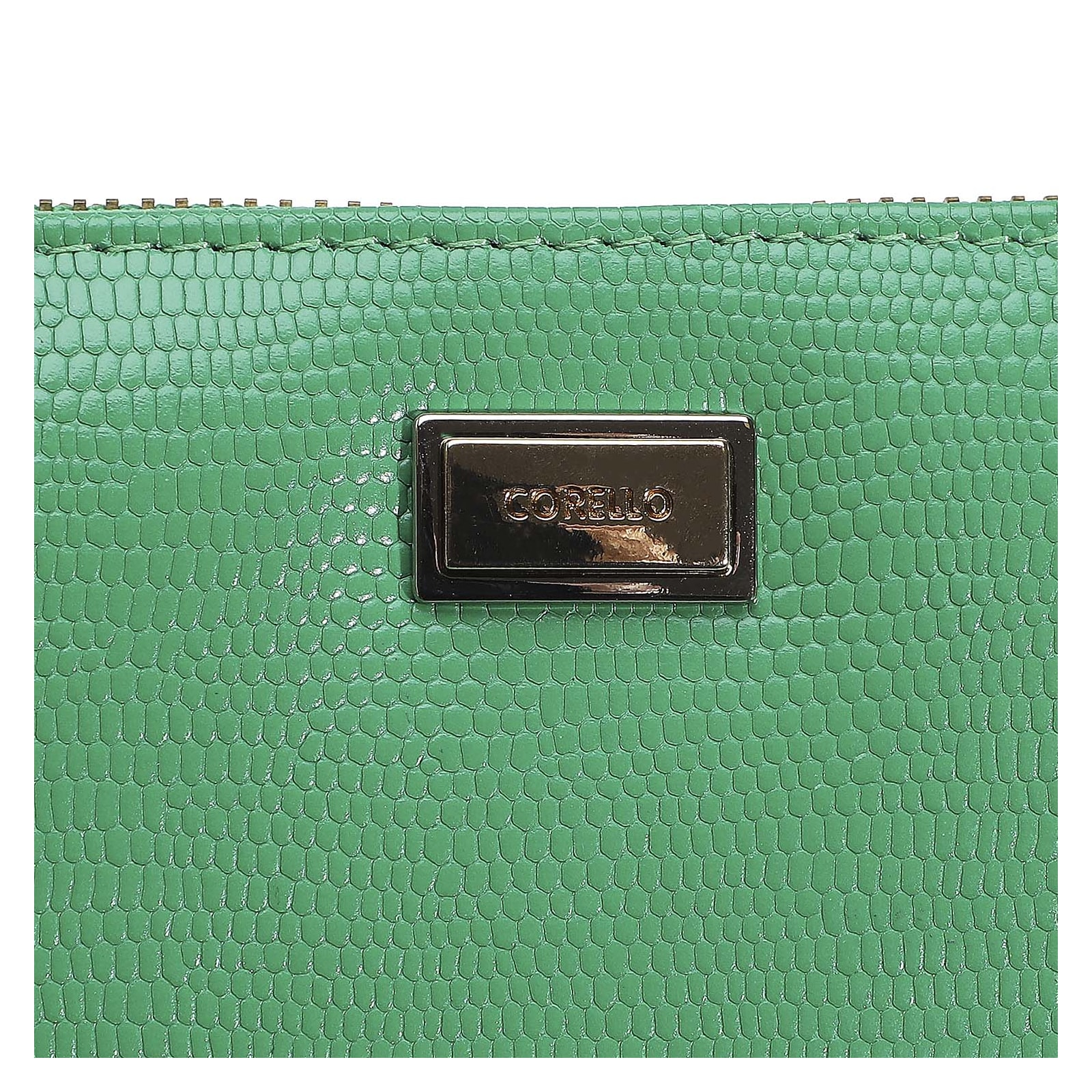 Carteira Feminina Mini Lezard Verde