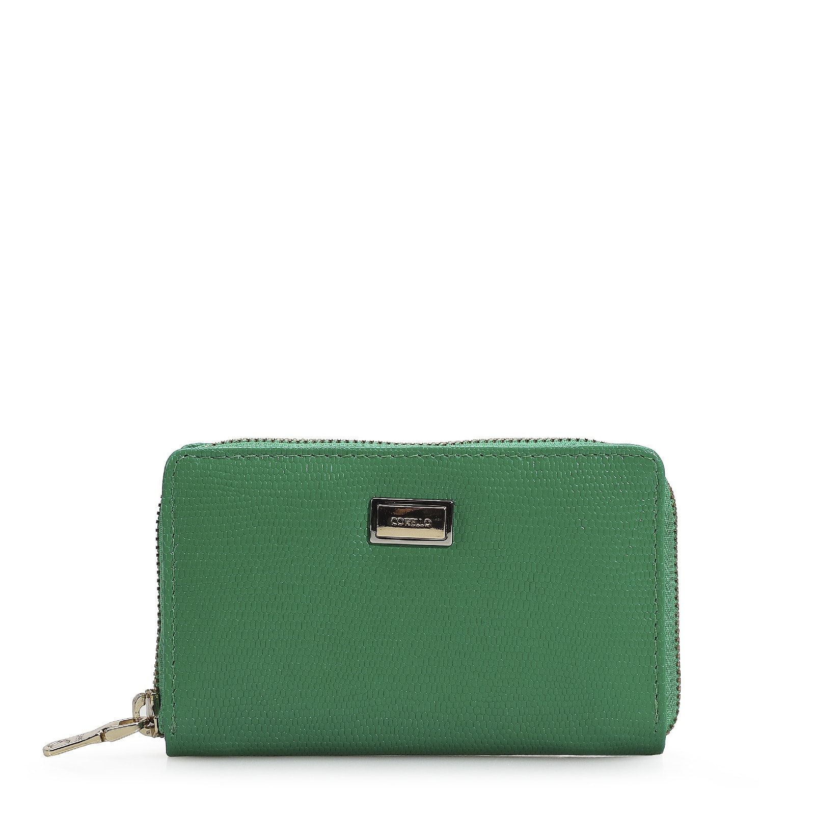 Carteira Feminina Mini Lezard Verde