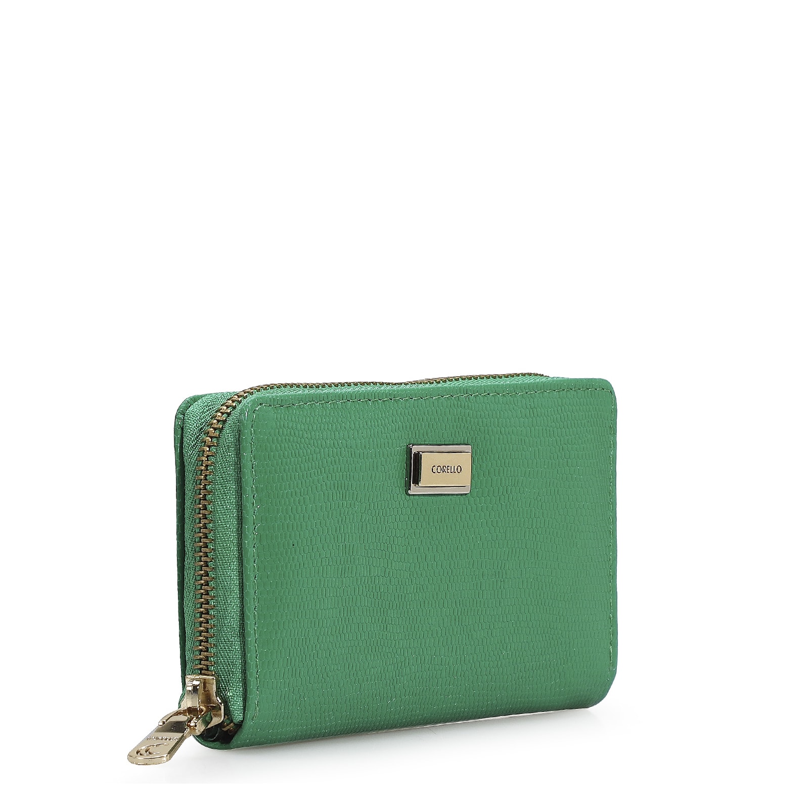Carteira Feminina Mini Lezard Verde