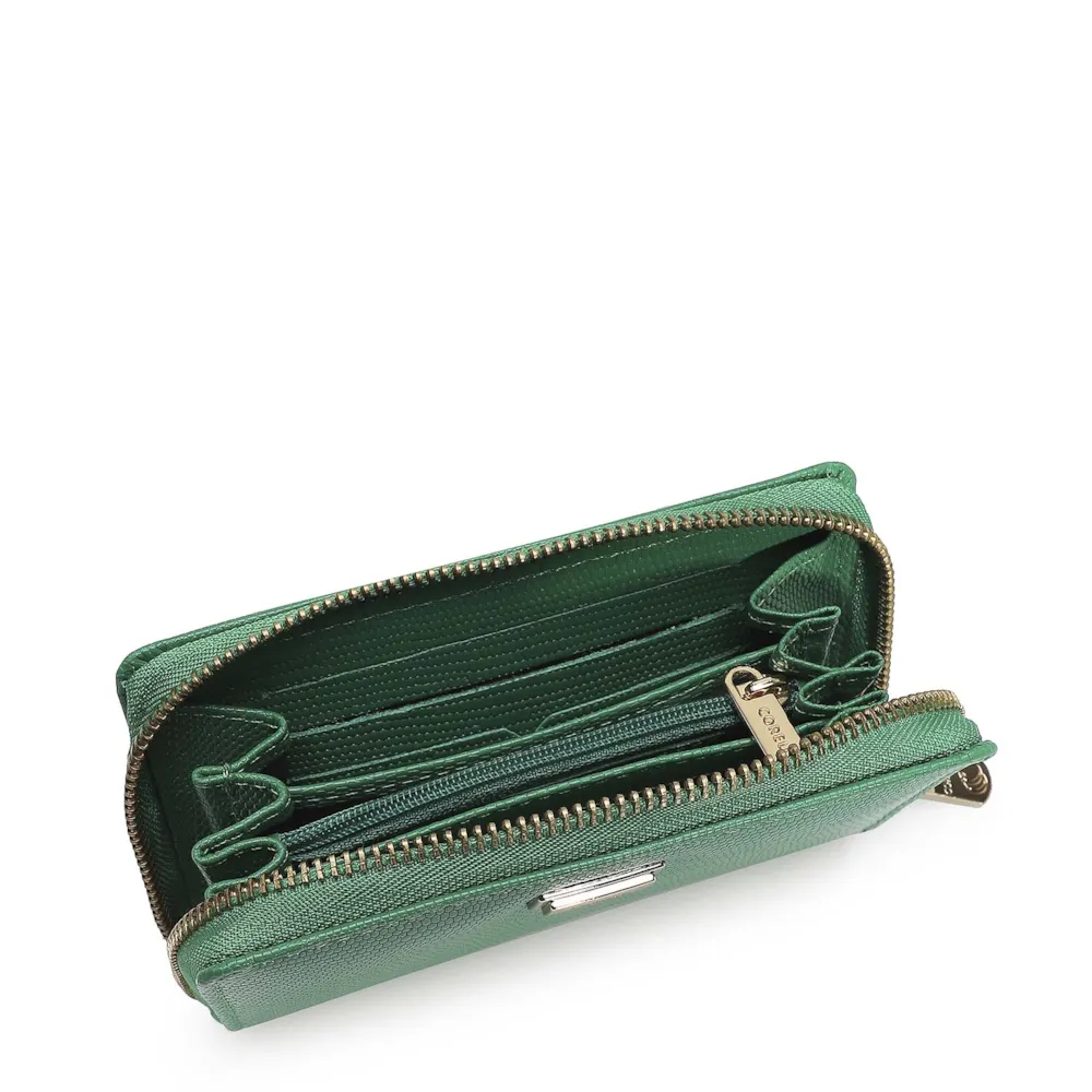 Carteira Feminina Mini Lezard Verde - imagem 4
