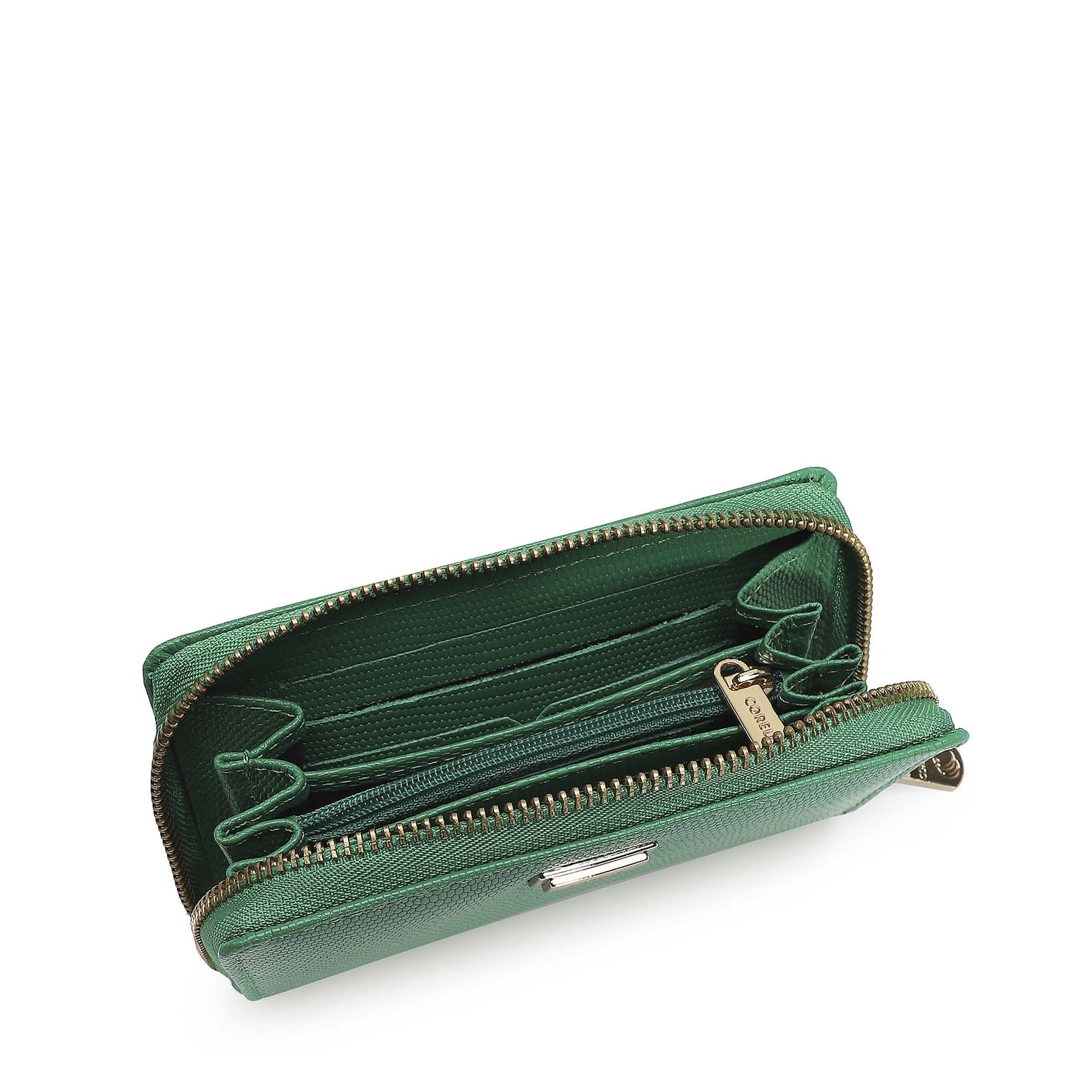 Carteira Feminina Mini Lezard Verde