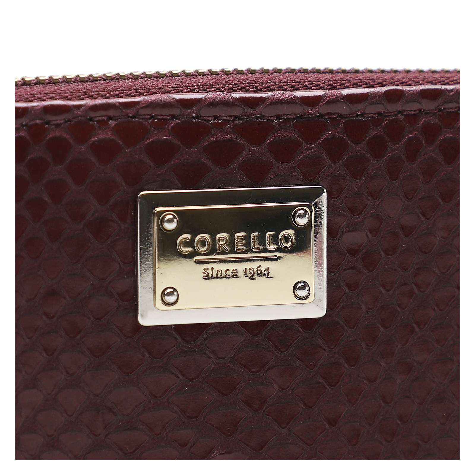 Carteira Python Vinho