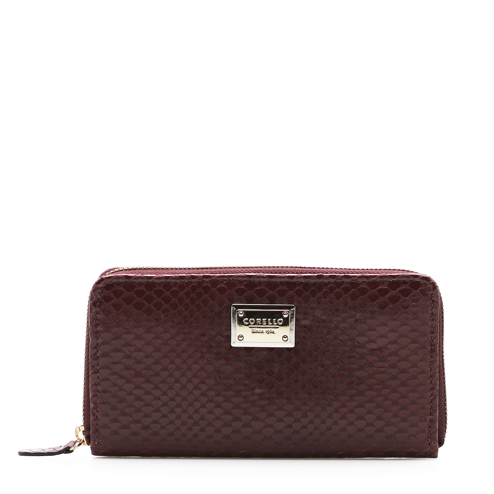 Carteira Python Vinho