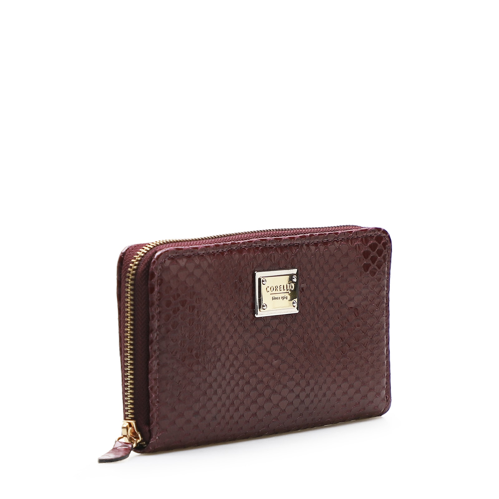 Carteira Python Vinho