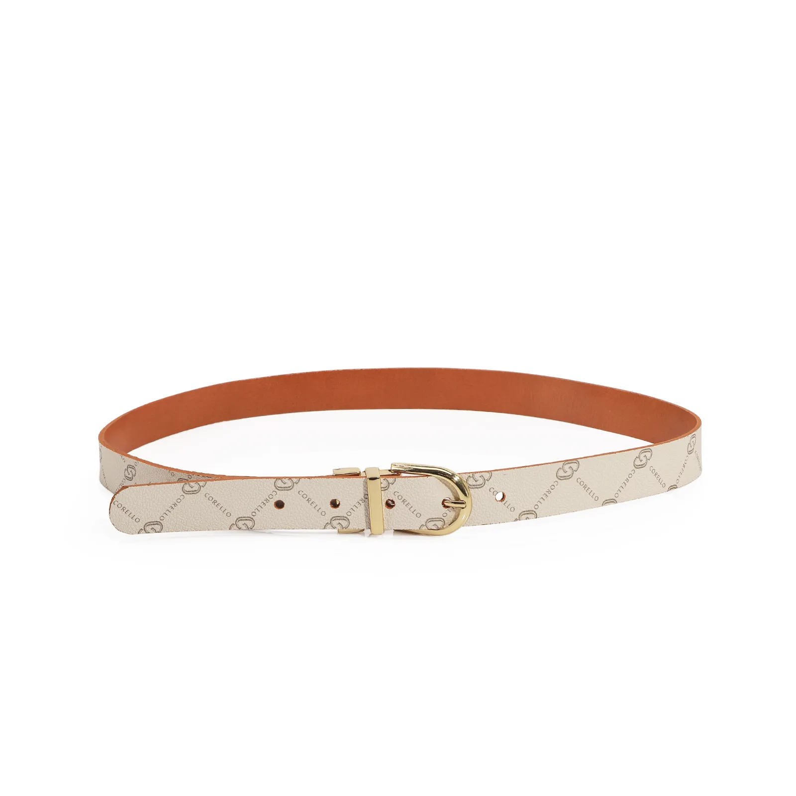 Cinto Alt Monograma Off White